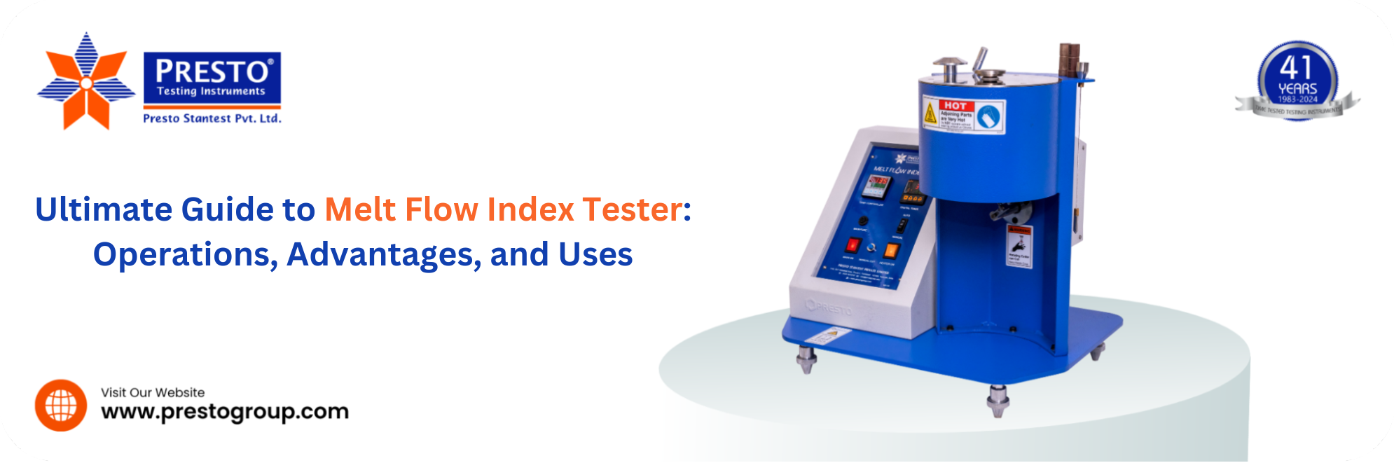 Ultimate Guide to Melt Flow Index Tester: Operations, Advantages, and Uses